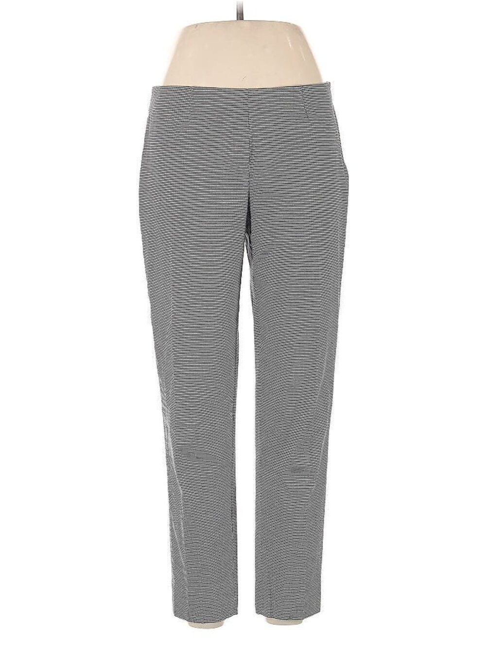 Piazza Sempione Emanuela Houndstooth Dress Pants EU 48 / US 12 Gray - Picture 2 of 6